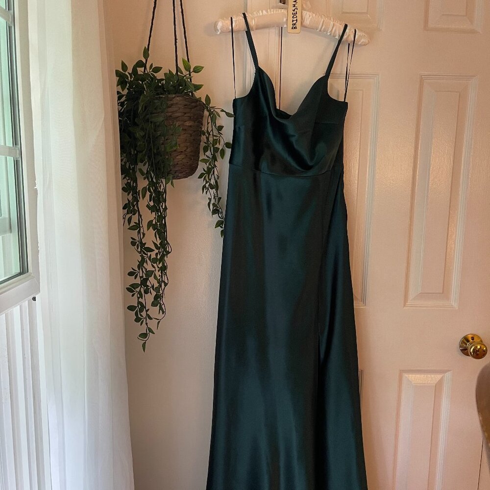 BIRDY GREY Dark Green Bridesmaid Gown in size XS
